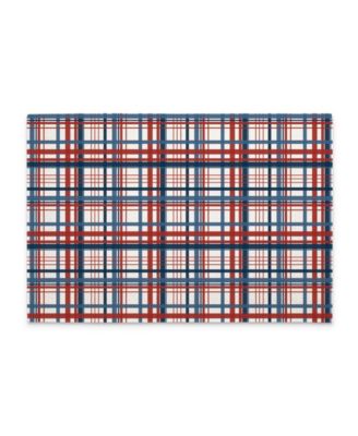 Patriotic Plaid Premier Fabric Placemats, Set of 4