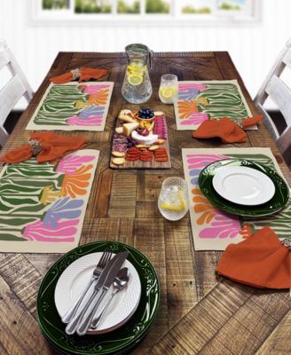 Matisse Garden Premier Fabric Placemats, Set of 4