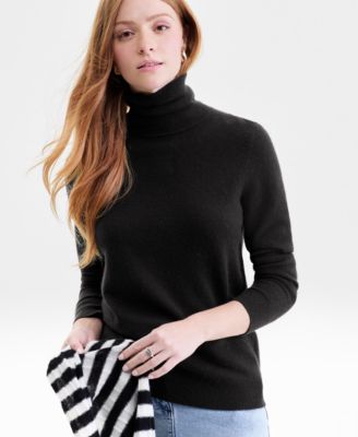 Charter Club - Women's 100% Cashmere Turtleneck Sweater