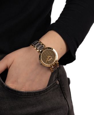 Women's Swiss Balmainia Two-Tone Stainless Steel Bracelet Watch 33mm