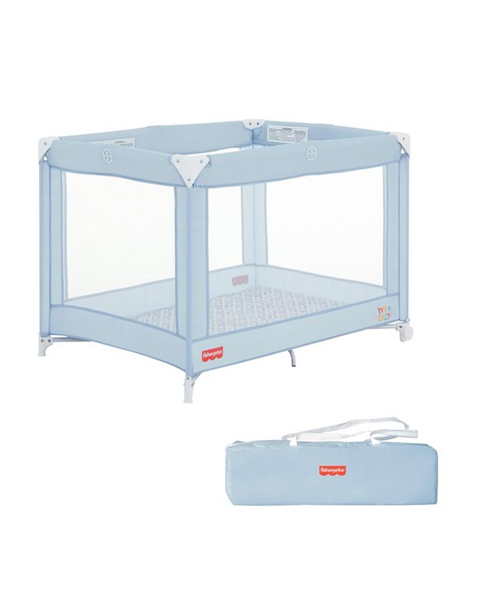 Dream On Me Fisher Price Play All Day Playard - Gray