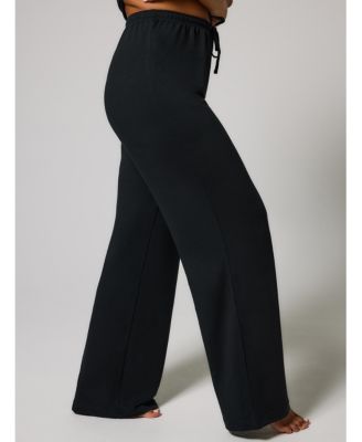 Women's Soft Touch Wide Leg Lounge Set