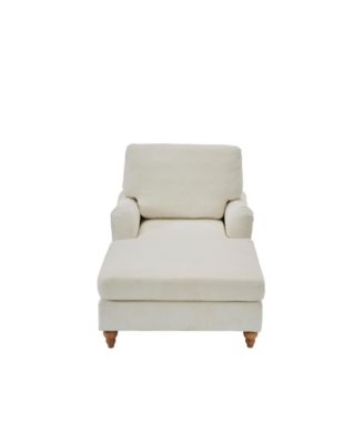 Streamdale Modern Mid-Century Indoor Oversized Chaise Lounger Comfort Sleeper Sofa with Soild Wood Legs