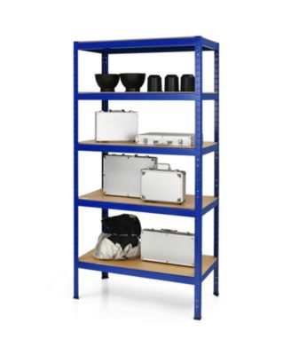 71 inch Heavy Duty Steel Adjustable 5 Level Storage Shelves