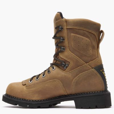 Men's Comfort Core Waterproof Low Heel Logger Work Boot