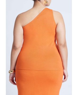 Women's Plus Size Hardware Detail Sweater Tank