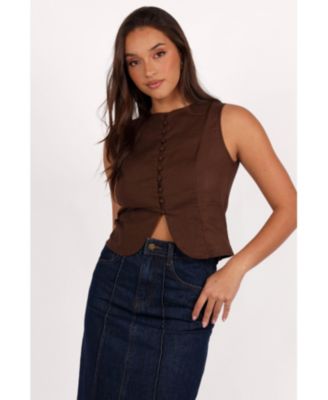 Women's Daniella Linen Vest
