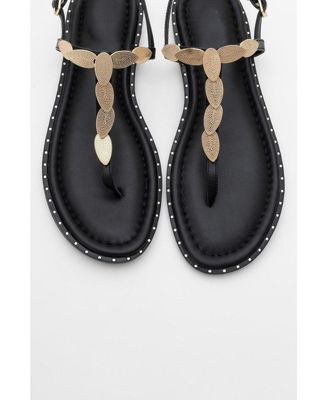 Marea Leather Flat Sandal (Women)