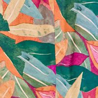 Women's Dreamy Blossom Abstract Maxi Beach Dress