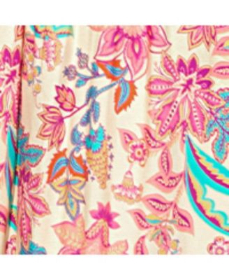 Women's Sweet Lily Floral Maxi Beach Dress