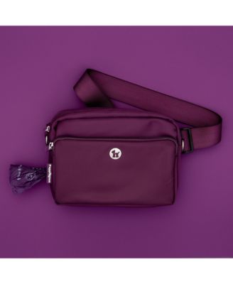 3-in-1 Crossbody Dog Walk Bag with Matching Planet-Safe Dog Poop Bags
