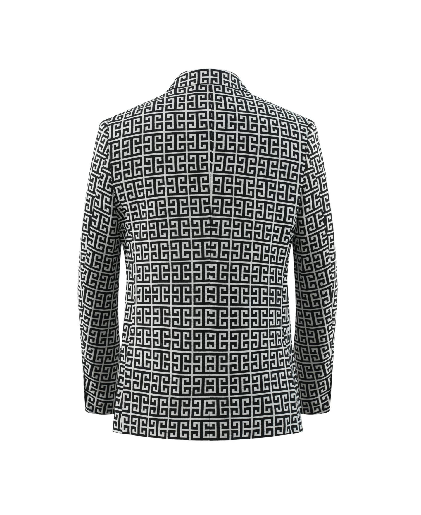 Пиджак Elie Balleh Black Slim Fit Logo Blazer для мальчиков, цвет: Чёрный — фото 2