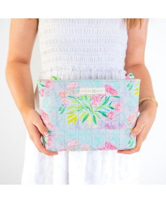 Floral Quilted Pouch