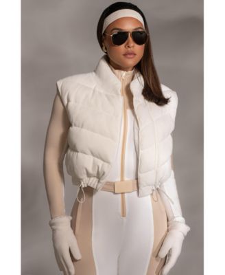 Women's Delma Ribbed Puffer Vest