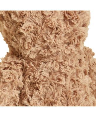 Microwavable French Lavender Scented Plush Brown Curly Bear