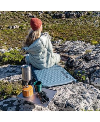 Ultralight Self Inflating Insulated Sleeping Pad with Foam, Lightweight Rectangular Sleeping Mat for Camping Backpacking Hiking Traveling, ISPO Award Winner 2024