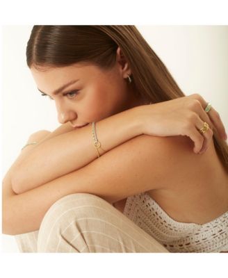 Drop Solitaire Earrings Sterling -