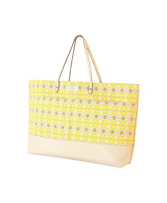 Original Canvas Tote Bag with Leather Base