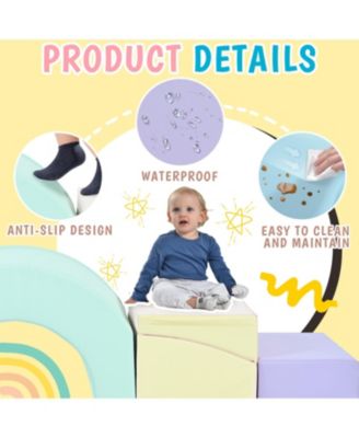 Streamdale 5-Piece Lollipop Climbing Blocks for Toddlers