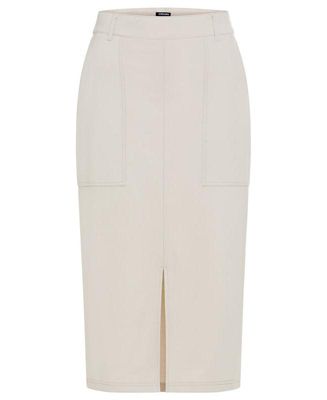 Women's Midi Stretch Skirt
