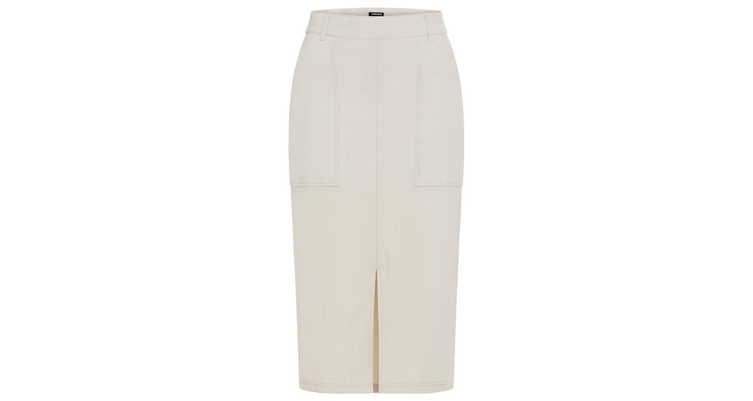 Women's Midi Stretch Skirt