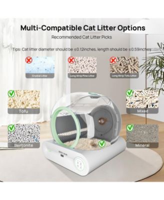 Self Cleaning Cat Litter Box-Green