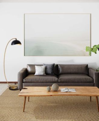 60" Metal Luna Bella Arc Floor Lamp