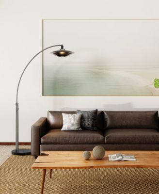 83" Metal Rancho Mirage 1 Light Arc Floor Lamp