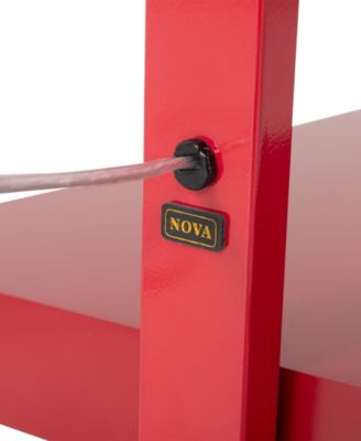 87" Metal Stretch Chairside Arc Floor Lamp