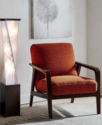 54" Wood Torque String Floor Lamp