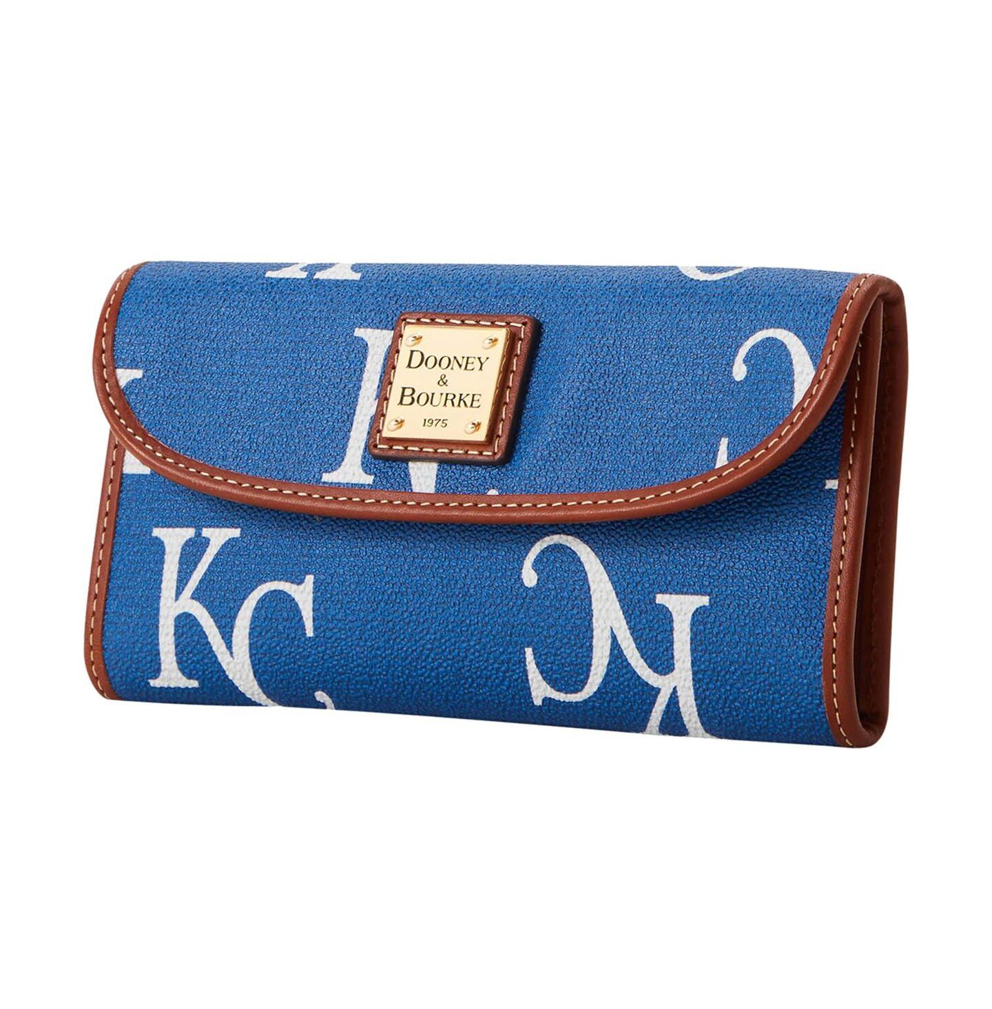 Женский клатч Dooney & Bourke Kansas City Royals Sporty Monogram Continental — фото 2