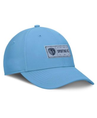 Men's Sky Blue Sporting Kansas City Banner Flex Hat