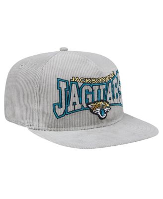 Men's Gray Jacksonville Jaguars Corduroy&nbsp;Golfer Adjustable Hat