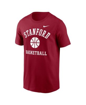 Men's Cardinal Stanford Cardinal Basketball Icon T-Shirt