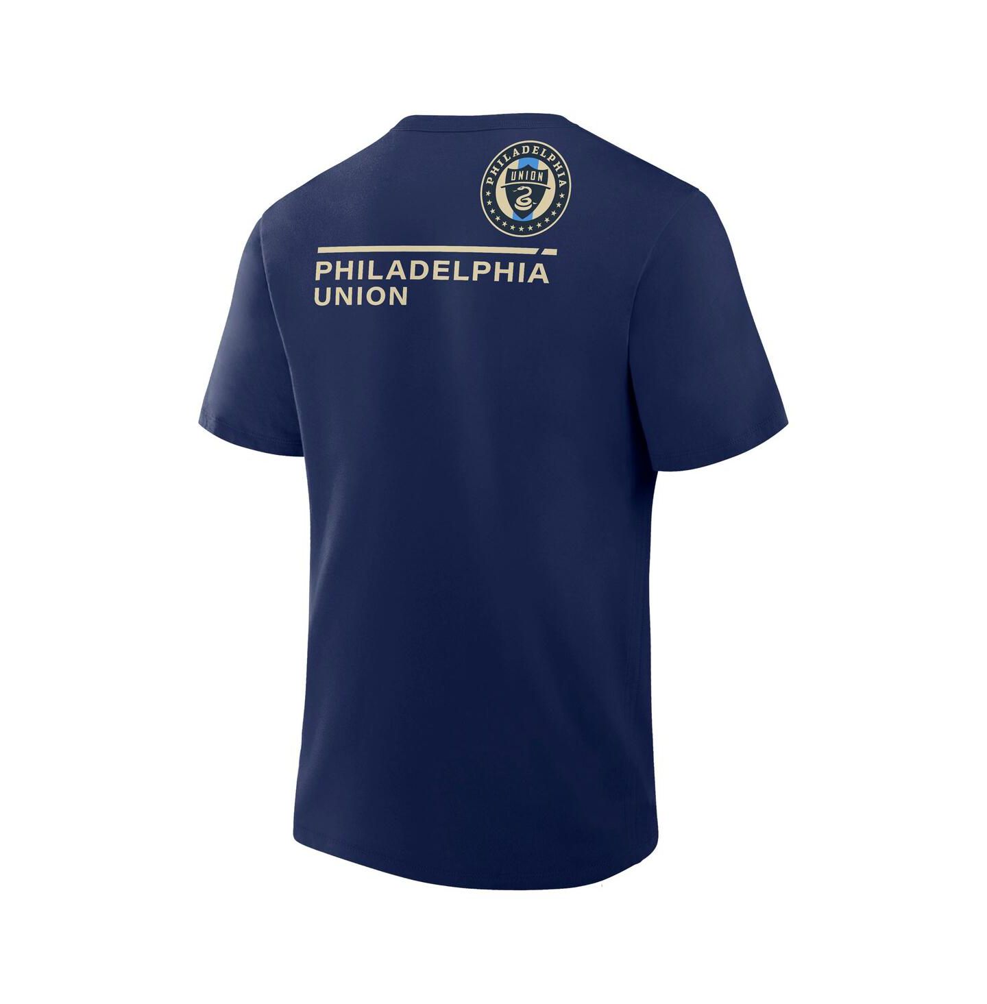 Мужская футболка Fanatics Navy Philadelphia Union Corner Kick Legacy — фото 3