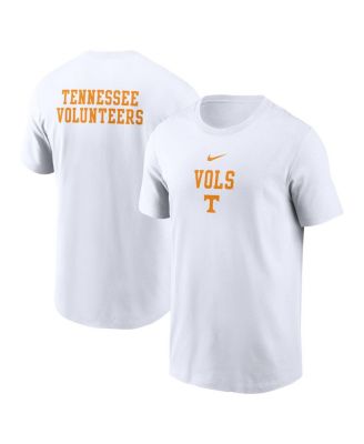 Nike - Men's White Tennessee Volunteers 2-Hit Stacked T-Shirt