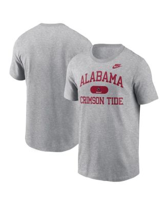 Nike - Men's Heather Gray Alabama Crimson Tide Legacy Alma Mater T-Shirt