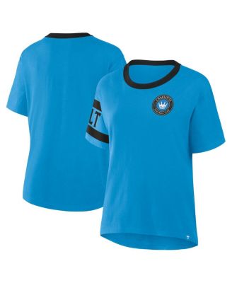 Fanatics - Women's Blue Charlotte FC Defender Pairing Legacy T-Shirt