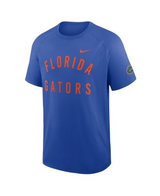 Men's Royal Florida Gators Ready Raglan Premium Performance T-Shirt