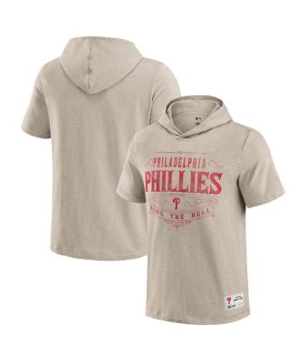 Fanatics - Men's Tan Philadelphia Phillies Hooded T-Shirt