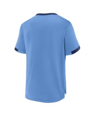 Men's Blue New York City FC Stoppage Time Striker T-Shirt