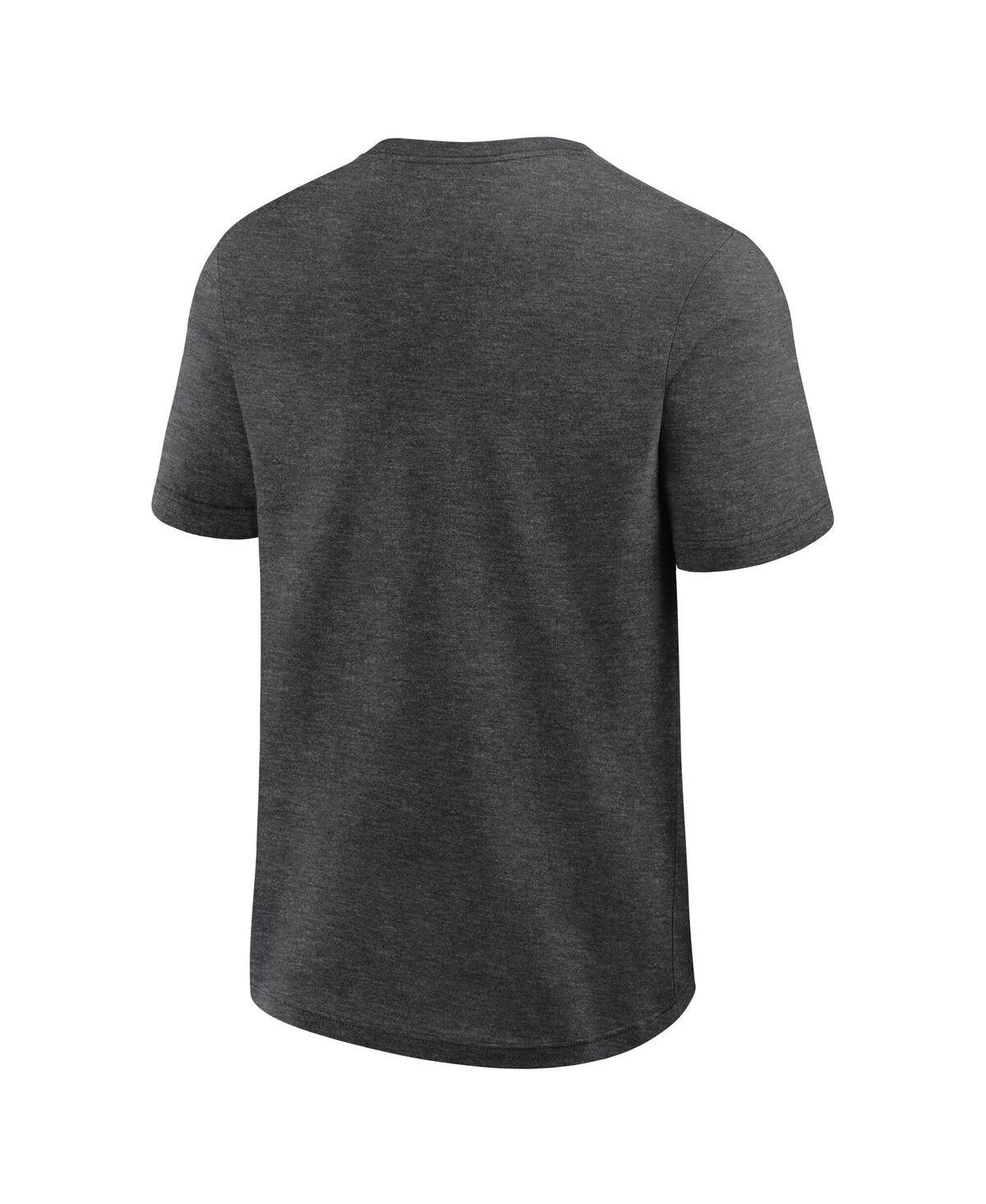 Fanatics Men's Heather Charcoal Pittsburgh Pirates Top Notch T-shirt