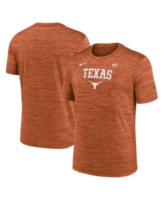 Nike - Men's Texas Orange Texas Longhorns 2025 Sideline Velocity Performance T-Shirt
