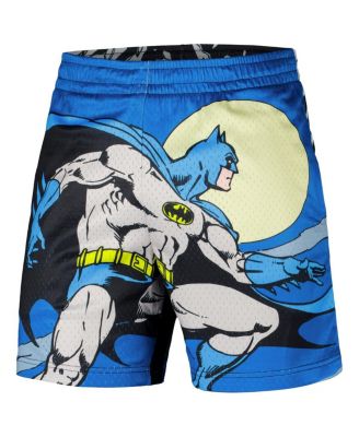 Men's Black Batman Big Print Mesh Shorts