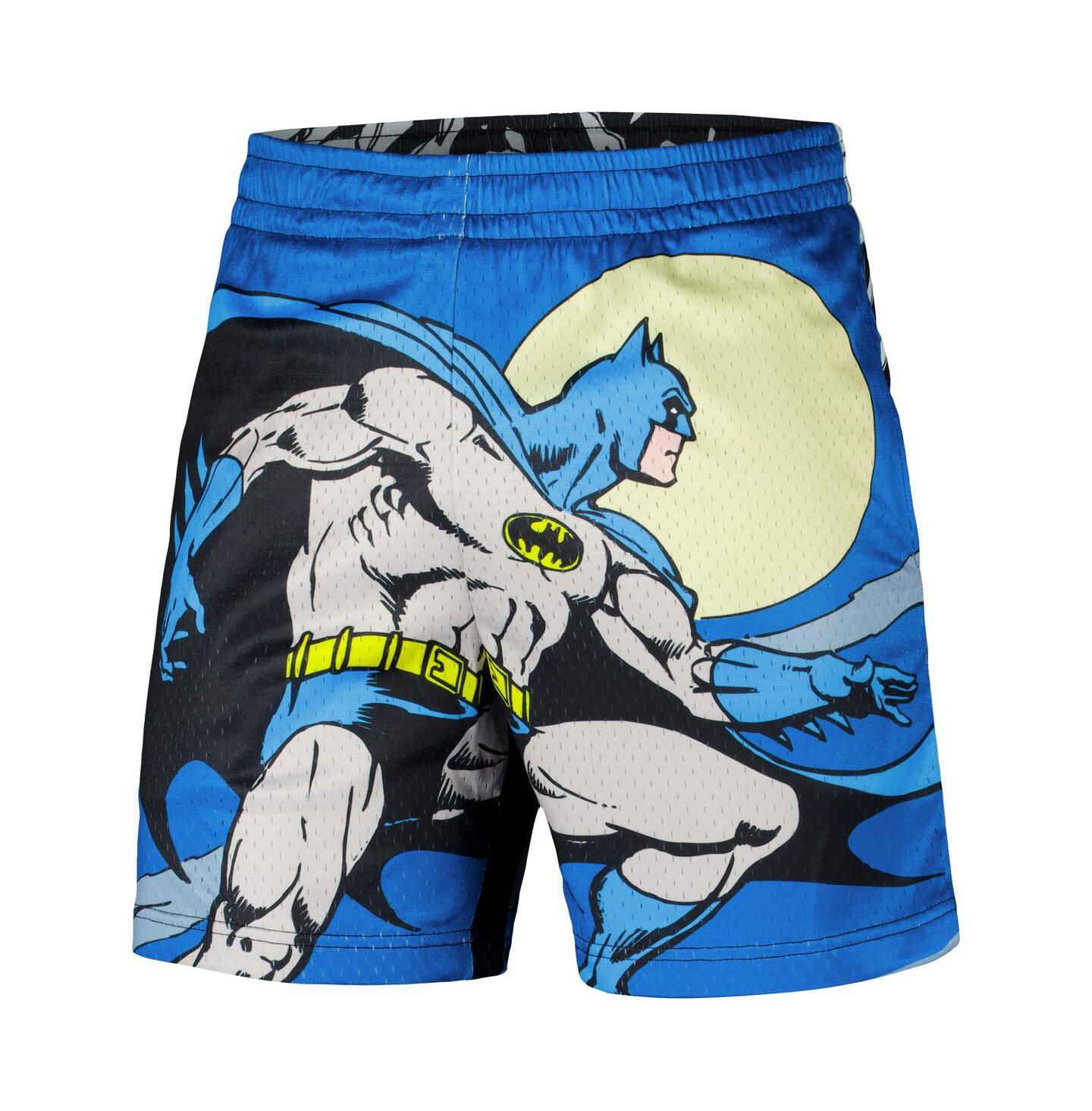 Мужские шорты Lids Black Batman Big Print Mesh — фото 2