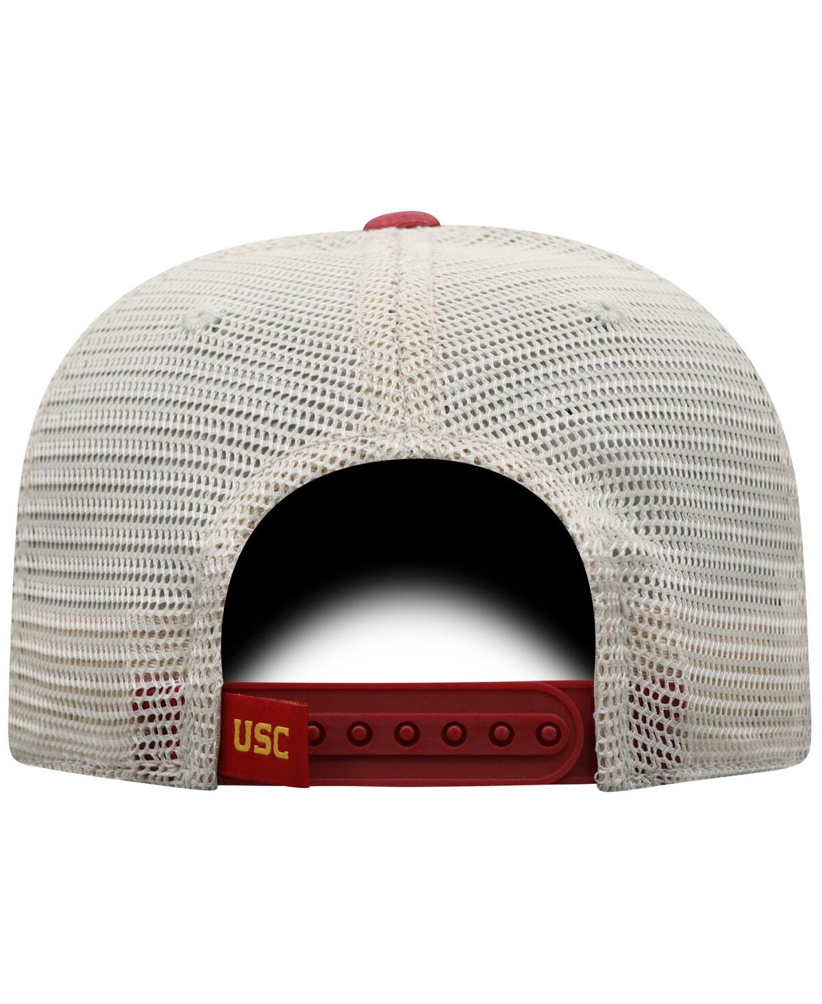 Top Of The World Men's Cardinal Usc Trojans Off Road Adjustable Trucker Hat