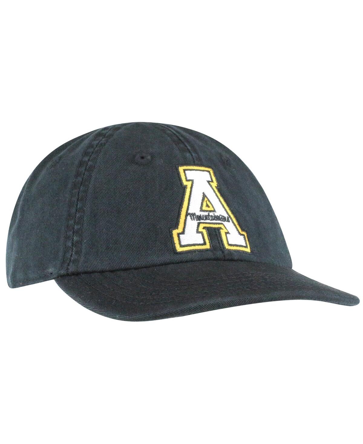 Top Of The World Infant Black Appalachian State Mountaineers Mini Me Flex Hat