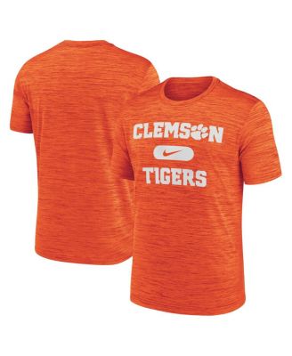 Nike - Men's Orange Clemson Tigers Velocity Mascot Performance T-Shirt