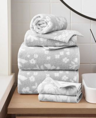 Folk Floral Cotton 6-Pc. Bath Towel Set