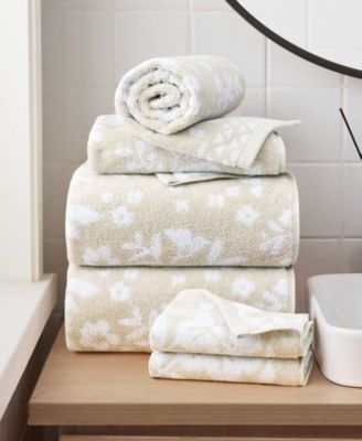 Folk Floral Cotton 6-Pc. Bath Towel Set